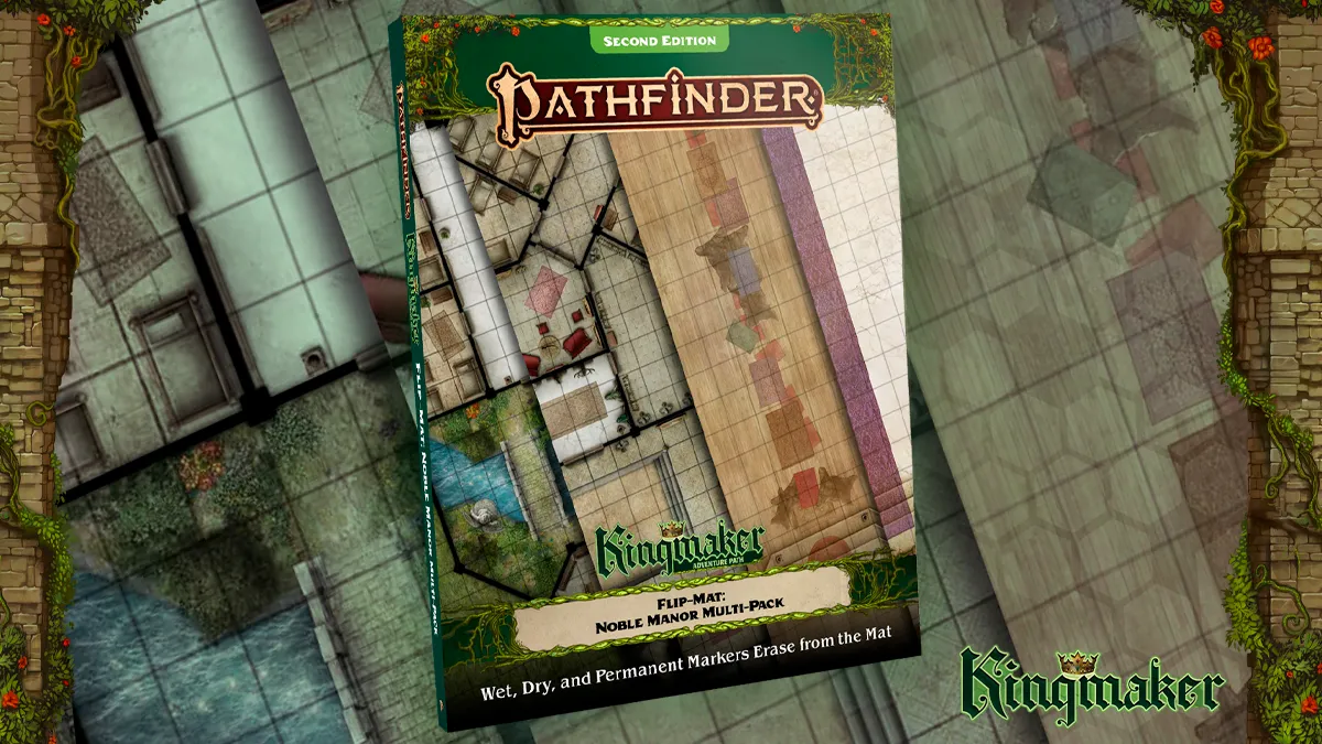 (image for) Pathfinder Kingmaker Flip Mat: Noble Manor Multi-Pack